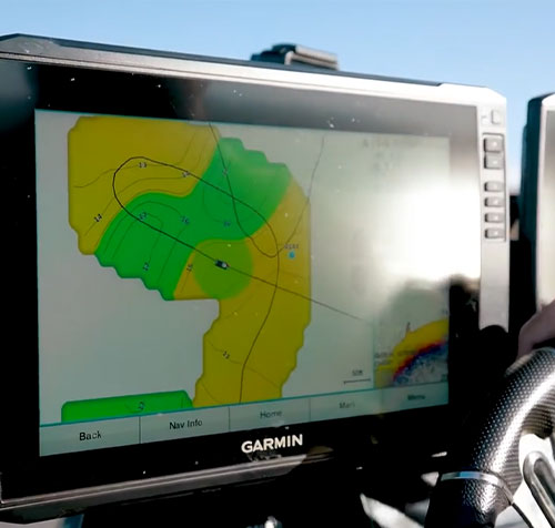 Technologie bathymetrie pour la carpe