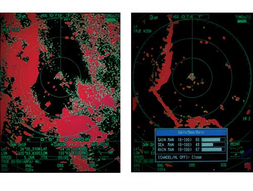 Contrôle des retours radar M1935