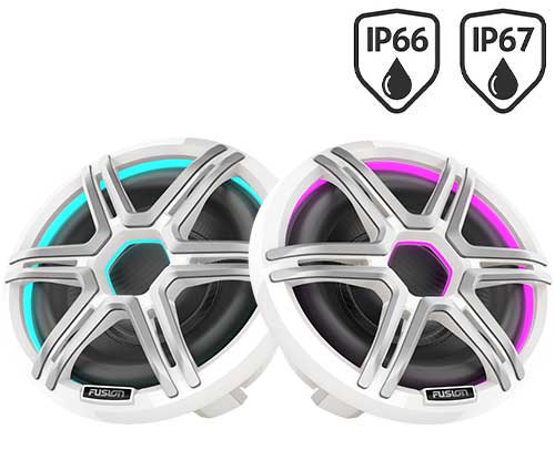 IP66 IP67 subwoofers blanc