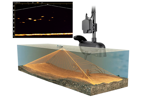 Mode Down de la sonde Humminbird Mega Live Imaging 2