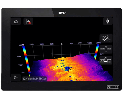 Technologie realvision max 3D RVM1600 Raymarine