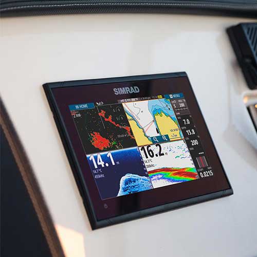 Gamme sondeur simrad GO